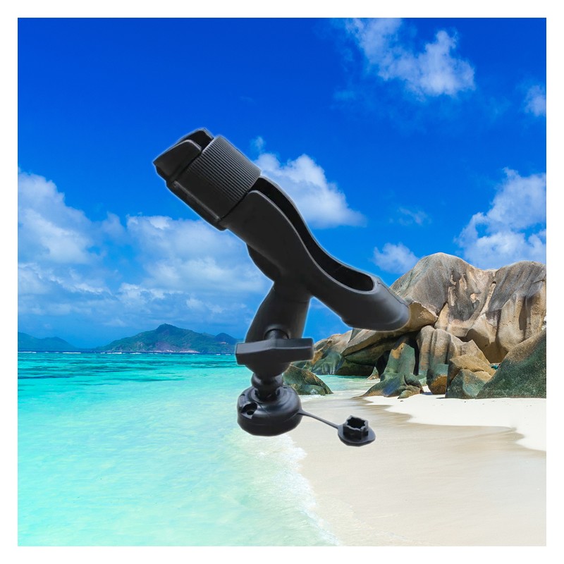 Porte canne orientable pour kayak