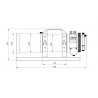 Lunette 65PHQ+Réducteur 0.75X ASKAR